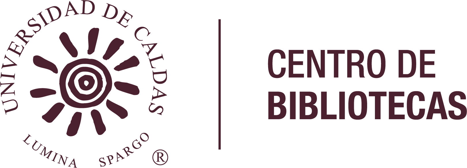 Logo de la universidas de caldas Centro de bibliotecas
