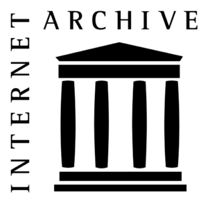 Logo Internet Archive y wordmark Blanco