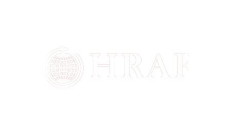 Logo HRAF Archaeology blanco