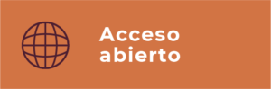 Logo de Acceso Abierto de color naranja