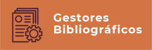Logo Gestores Bibliograficos de color naranja