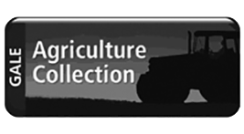 Logo Gale Agriculture Collection blanco negro