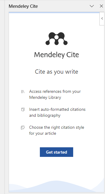 82 - Mendeley Cite - Inicio