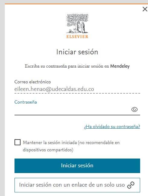 83 - Mendeley Cite - Iniciar sesión